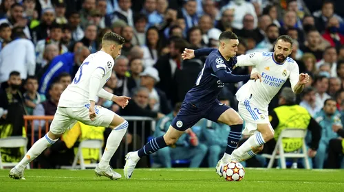 Semifinala Real Madrid – Manchester City a rupt topul audiențelor TV! Meciul, la bătaie cu Pro TV și emisiunea lui Dan Negru: câți oameni au urmărit calificarea spaniolilor