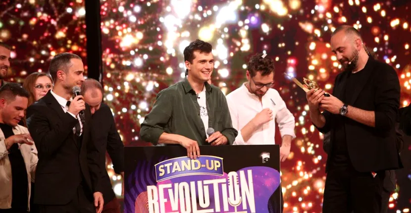 Sergiu Mirică a câștigat primul sezon ”Stand-Up Revolution”. A luat premiul de 20.000 de euro  