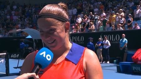 Jelena Ostapenko, atac la organizatorii Australian Open: „Vreți să fiu sinceră!?" Letona a făcut show pe teren după calificarea în sferturi | VIDEO