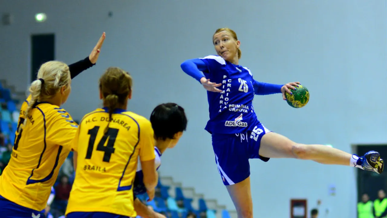 Controversă: Craiova a folosit jucătoare pe fals. Clasamentul final al Ligii Naționale de handbal feminin e viciat 