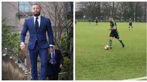 Ce apariție stranie a lui Connor McGregor. S-a apucat de fotbal