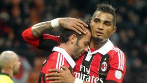 Ghinion pentru Milan!** Pazzini s-a accidentat și va lipsi în returul optimilor Ligii Campionilor, contra Barcelonei