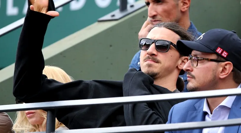 Zlatan Ibrahimovic și-a găsit corespondentul în tenis: „Când se enervează, scoate tot ce-i mai bun din el! La fel ca mine