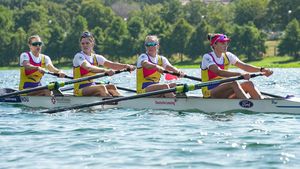 Argint la Campionatele Mondiale de canotaj de la Belgrad pentru echipajul feminin de patru rame al României