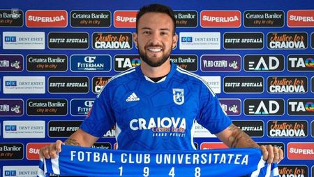 Ce transfer a făcut FC U Craiova! A semnat jucătorul despre care Mititelu spunea că „este de genul lui Budescu”