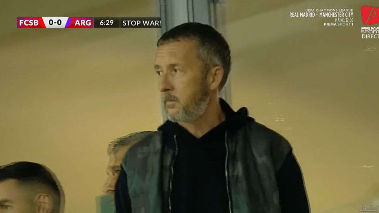 Mihai Stoica, revenire în forță după ce a fost infectat cu COVID-19! Cum s-a bucurat la golul marcat de FCSB cu FC Argeș | VIDEO