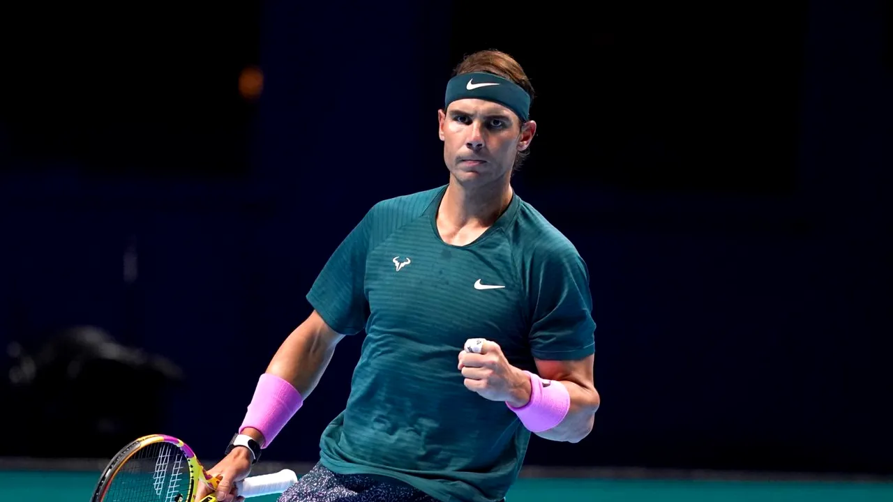 Rafael Nadal, spectacol în primul meci de la Turneul Campionilor | VIDEO