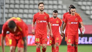 Gigi Becali nu iartă nimic și când face primul 11 la FCSB se vede: doi fotbaliști, titulari în mod obișnuit, sunt rezerve cu Oțelul după ce au intrat în dizgrația patronului!