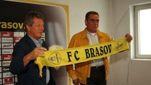 Giuseppe Materazzi, prezentat la Brașov: "Vreau să construiesc o nouă echipă!"