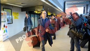 FOTO Ajax a ajuns la București!** "Nu ne temem, Steaua nu poate câștiga cu 3-0"