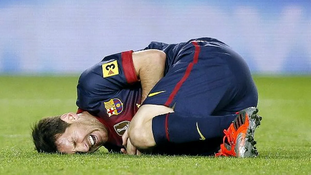 Momentul în care toată lumea s-a îngrozit!** Mai era doar un minut din meci, Messi a căzut secerat pe teren! Ce a pățit starul argentinian