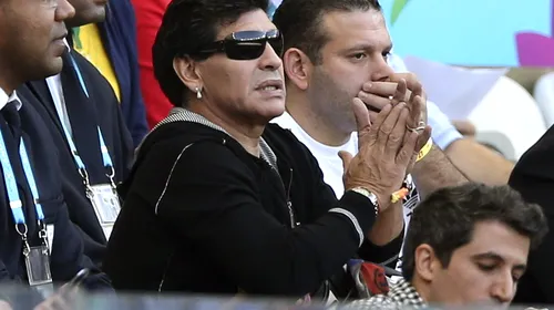 Maradona: „Germania e o echipă de bătut” Avantajul argentinienilor în fața trupei lui Low