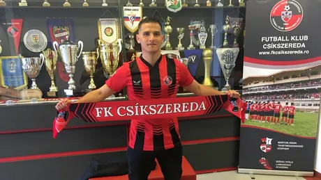 Rareș Takacs s-a despărțit de ”U” Cluj și a semnat cu FK Csikszereda: ”Are rădăcini ungare”