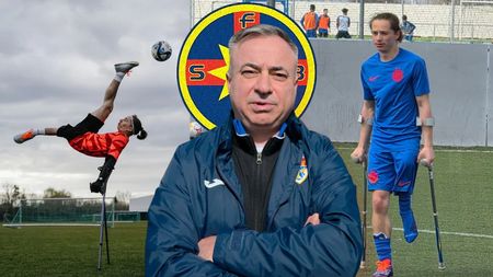 FCSB a dat lovitura! Cluburile din străinătate se luptă pentru „Messi de România”: „Este în top 10 cei mai buni fotbaliști amputați din lume”