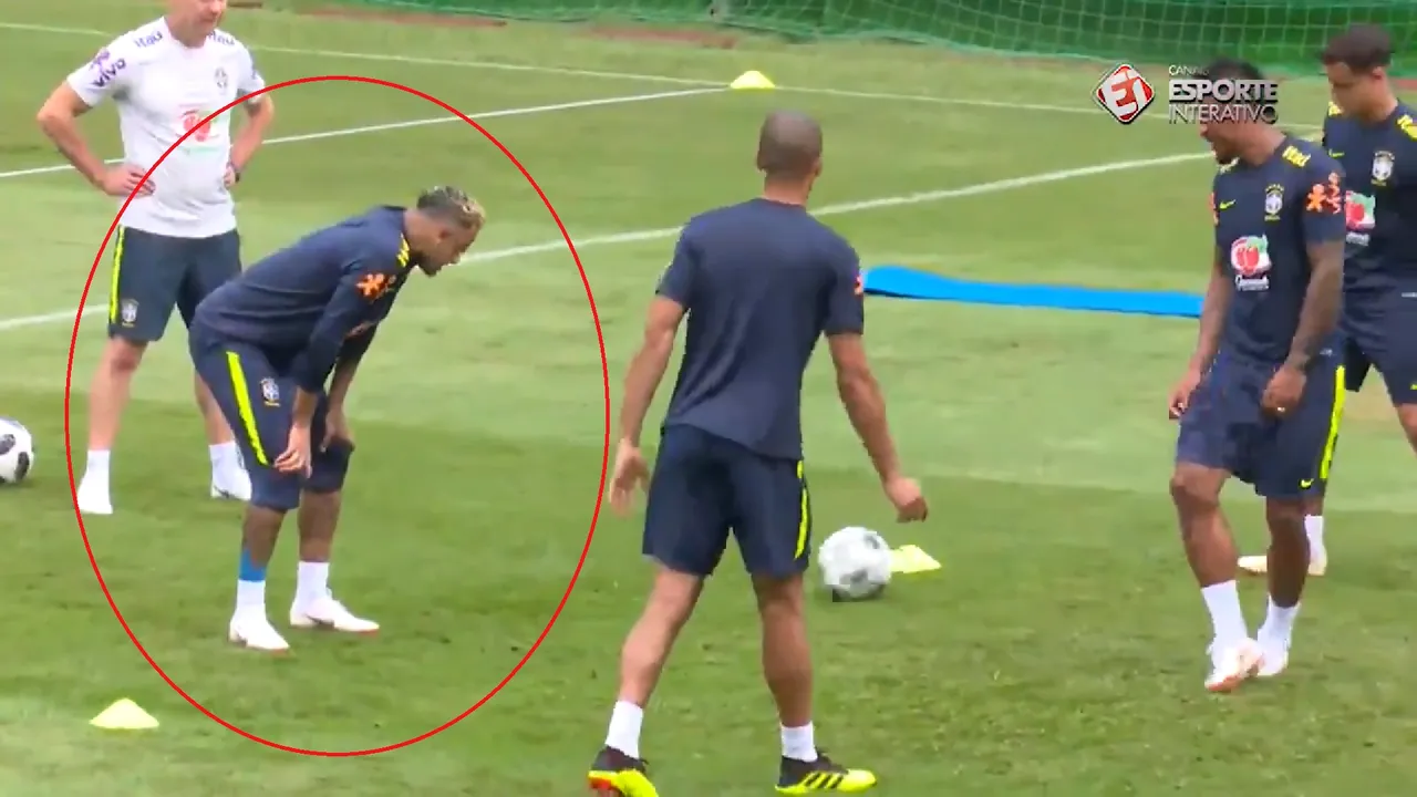 UPDATE | Care e starea medicală a lui Neymar după ce a părăsit antrenamentul șchiopătând | VIDEO