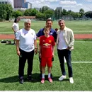 Mircea Lucescu și Răzvan Lucescu au mers împreună să vadă viitorul fotbalist al familiei