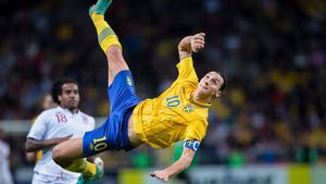 VIDEO - FIFA a anunțat reușitele nominalizate la "golul anului"! Un internațional grec, alături de Neymar și Ibra