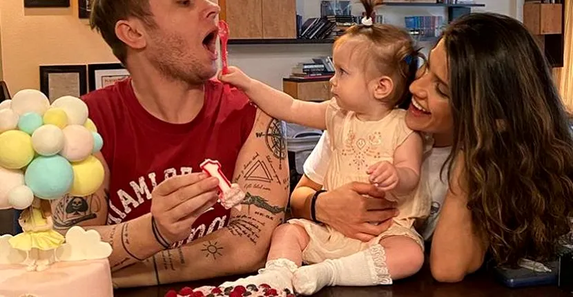 Codin Maticiuc și-a serbat fetița! Micuța Smaranda a împlinit un anișor