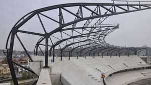 GALERIE FOTO** Clujenii se mândresc cu cel mai MODERN stadion din țară! E mai TARE ca Național Arena?
