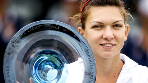 WTA o laudă pe Halep: „E de neoprit!” Românca se gândește la următorul turneu: „Voi sărbători după Wimbledon”