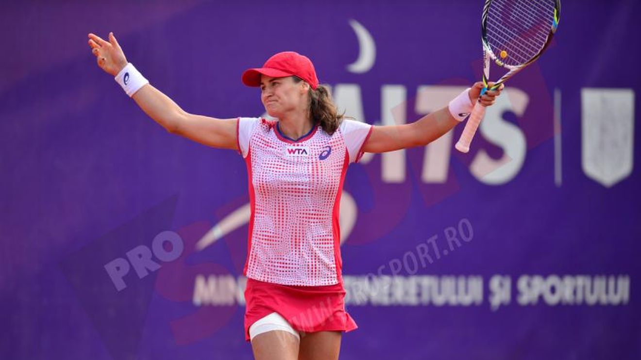 Monica Niculescu: "Am antrenat-o puțin pe Simona pentru finală. Vinci joacă și ea mult cu slice-ul"