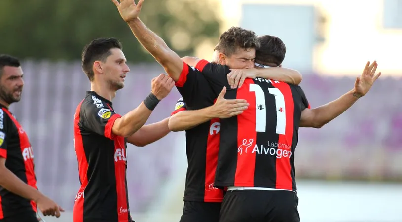 Victorie cu forcepsul pentru Ripensia, în minutul 90.** Debut nefast pentru Ștefan Nofitovici pe banca Baloteștiului