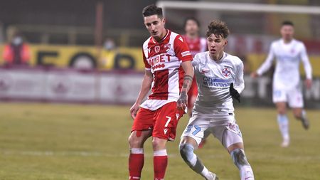 10 cifre după ultimul derby Dinamo - FCSB.  A fost al 15-lea rezultat de 1-0 pentru formația roș-albastră