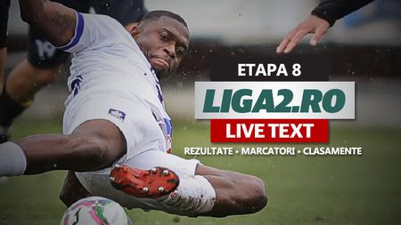 Liga 2, etapa 8 | SC Oțelul întoarce scorul și câștigă in extremis pentru revenirea pe locul 1. FK Miercurea Ciuc se impune cu ”lanterna” și urcă pe podium. Poli Timișoara pierde din nou acasă, la Brașov a fost remiză
