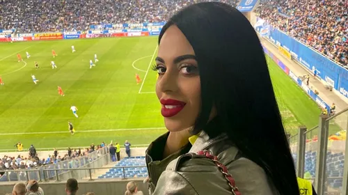Ea este Maria Ceaușilă, bruneta sexy care a atras toate privirile la Craiova! Cum arată fiica fostului fotbalist Gheorghe Ceaușilă | GALERIE FOTO