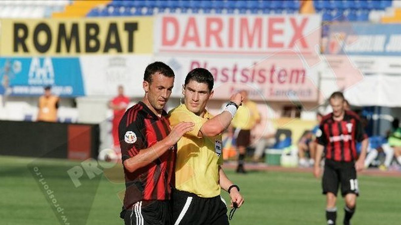 Bistrițenii acuză: "Arbitrul a fost influențat de căderea artistică a lui Mihalcea"