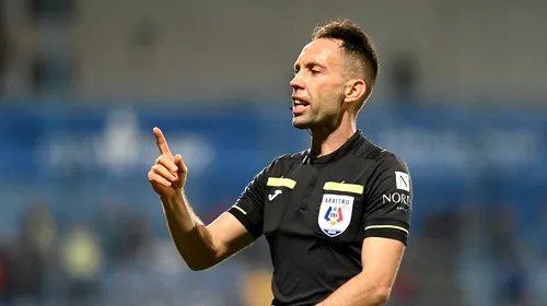 Arbitrul George Găman, pus la colț pentru decizia de la Farul – CFR: „La golul lui Coman din Gruia ați întors faza din cabina VAR, acum a fost în regulă?”