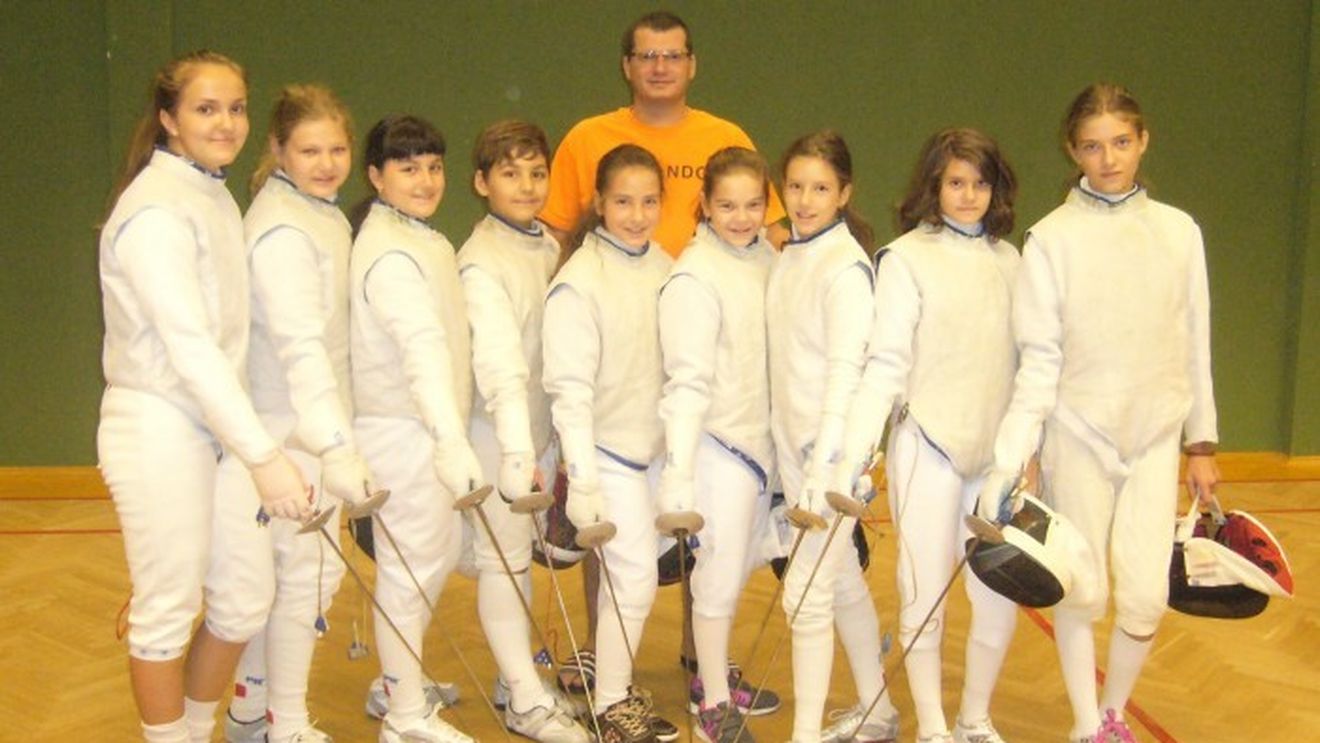 Cantonament la Szeged pentru floretiștii de la CS Satu Mare