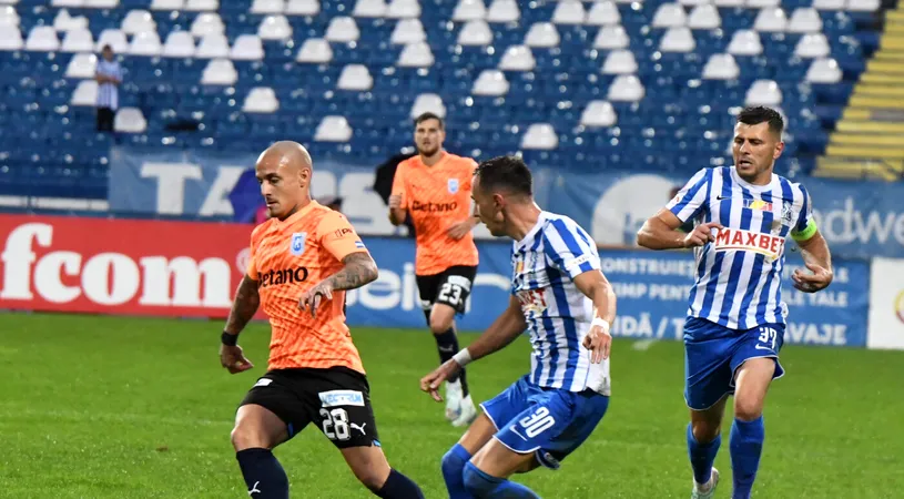 Poli Iași - Universitatea Craiova 2-0, în etapa 9 din Superliga. Dezastru pentru Mihai Rotaru! Oltenii pierd fără drept de apel în Copou după ce Alex Mitriță a trimis un penalty peste poartă