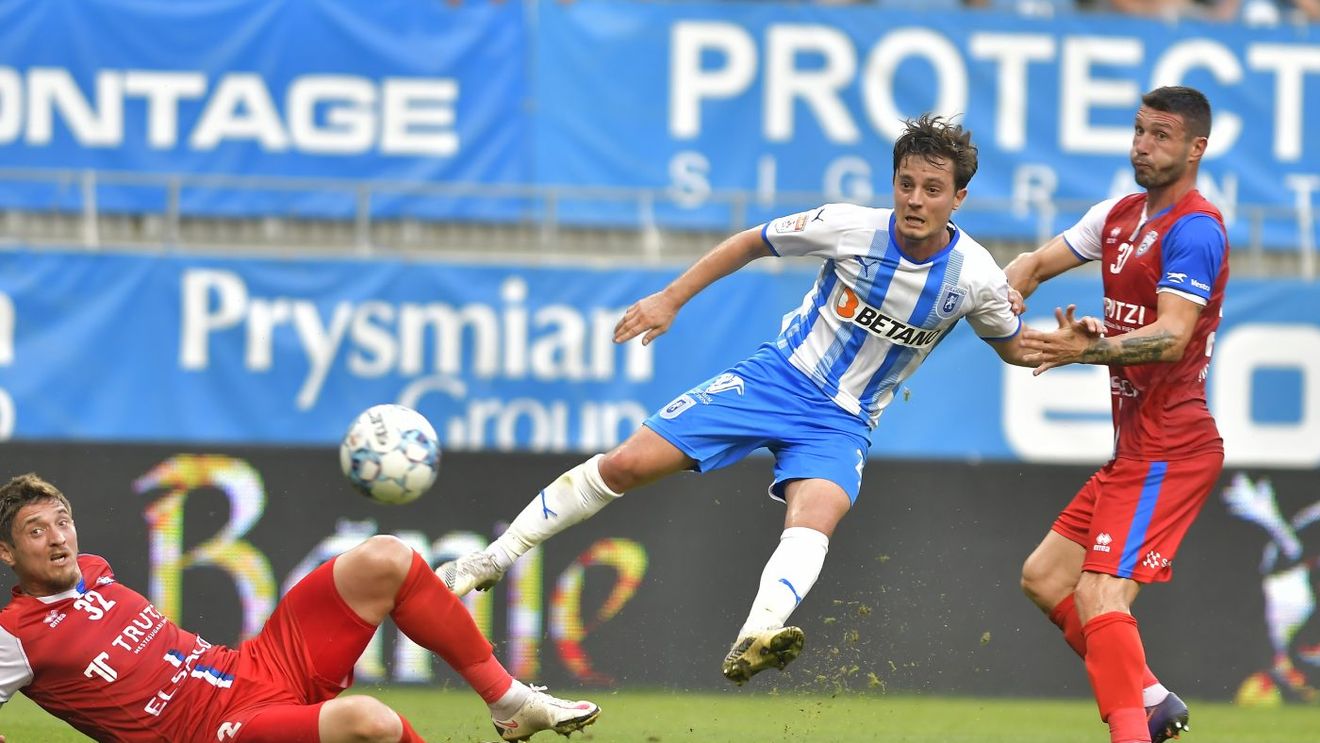 Universitatea Craiova - FC Botoșani 1-2 | Brazilianul Gustavo a deschis scorul, dar moldovenii au întors soarta partidei în doar trei minute