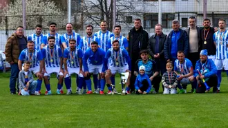 Hușana Huși a spulberat adversarele în Liga 4 Vaslui și a devenit campioană! Vedeta și căpitanul echipei, atacantul Vasile Buhăescu