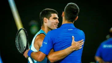 Novak Djokovic l-a învins pe Carlos Alcaraz. Victorie imensă a sârbului la Australian Open