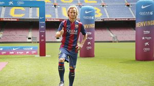 Rakitic a fost prezentat la Barcelona și va purta numărul 4: "Sunt mândru că pot să fiu urmașul lui Guardiola"