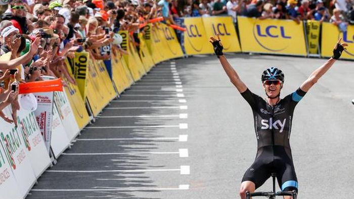 BOOM! Froome a câștigat din nou Criteriul Dauphine. Britanicul a mers ceas pe ultima cățărare a competiției și i-a luat tricoul galben lui Tejay van Garderen