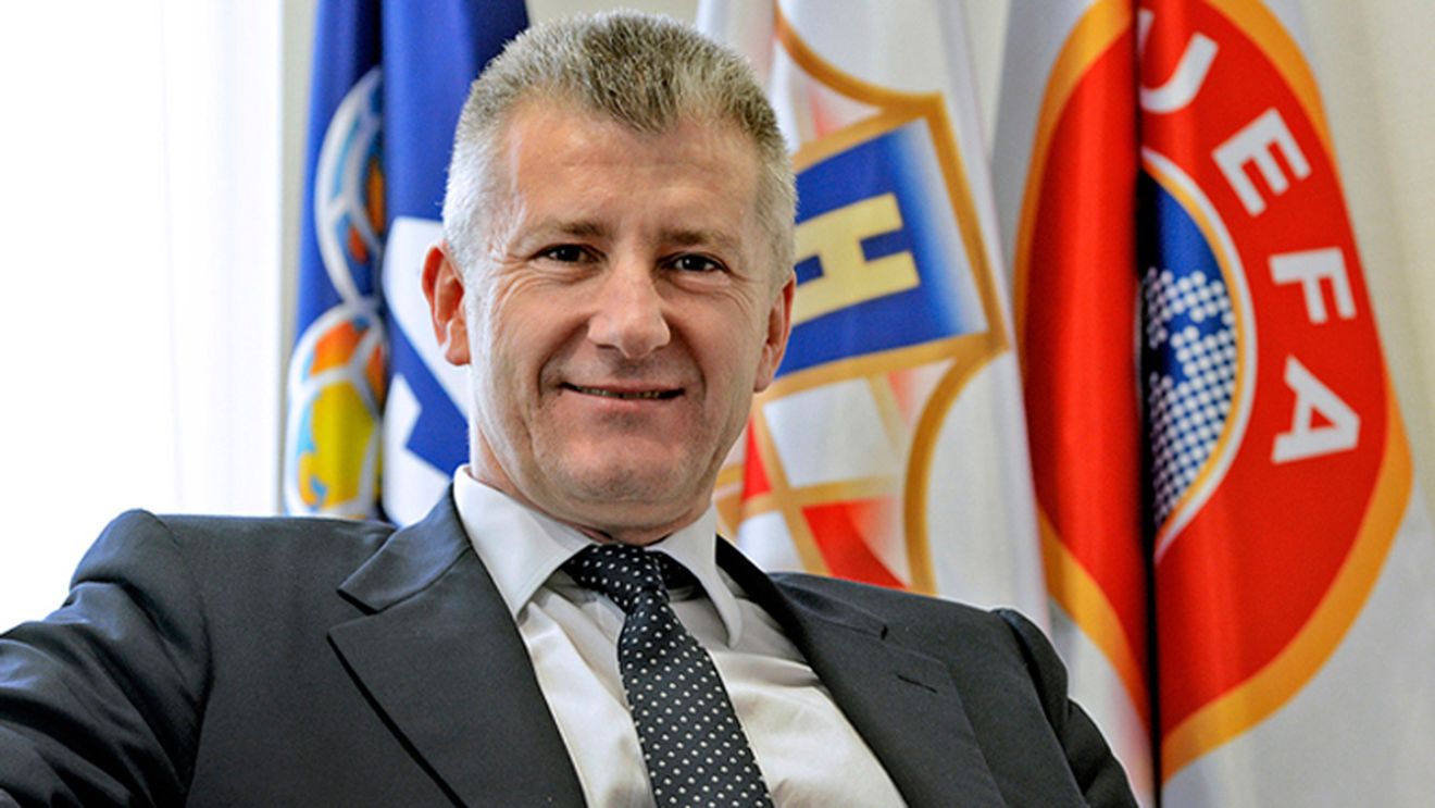 Davor Suker a fost reales președinte al Federației Croate de Fotbal
