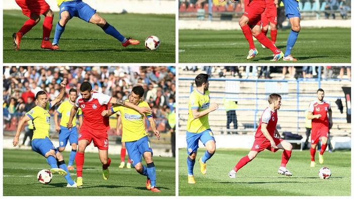 Prea mici pentru "plasa de stele". Oțelul - Steaua 0-3. Campioana rămâne pe primul loc | GALERIE FOTO
