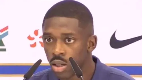 Ousmane Dembele, șocat când a aflat rezultatul de la Germania - Japonia! Reacția fabuloasă a francezului. „Cum? Serios?” | VIDEO