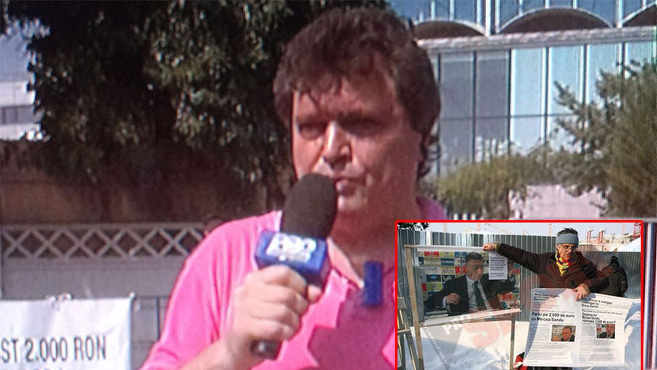 Cazul "Petru Bucur Volk II". Fost candidat la șefia FRF, Sorin Răducanu a cerut demisia lui Răzvan Burleanu într-un miting în fața Casei Fotbalului la care au mai participat trei oameni