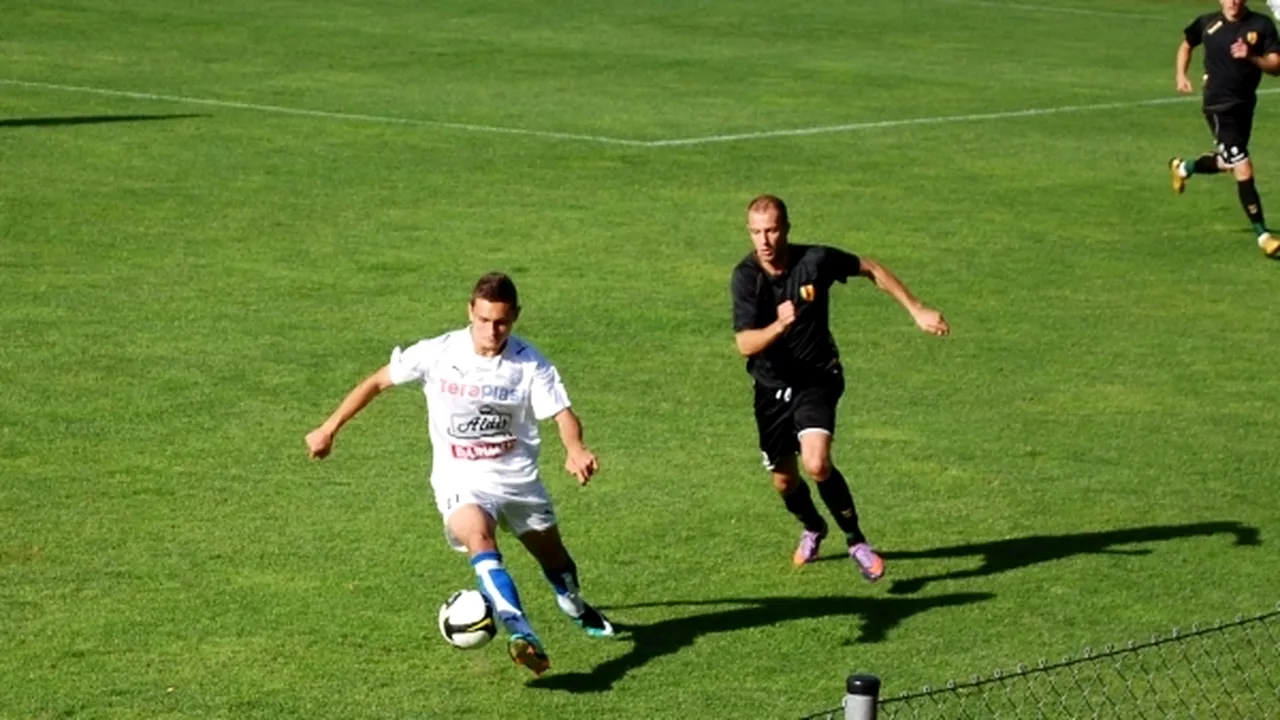 Gloria Bistrița - Korona Kielce 2-0, într-un meci amical