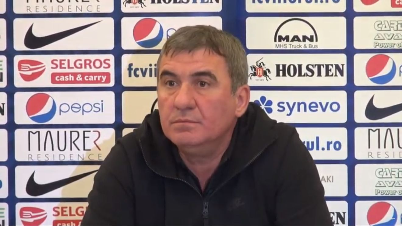 Hagi, nervos după partida cu CFR: "Cu mine nu folosiți cuvântul ăsta"
