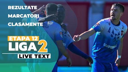 Etapa 12 Liga 2 | Reșița și Ceahlăul dau lovitura la ultima fază, din penalty. Chindia și AFC ASA pierd, Corvinul ia toate punctele de la Bistrița