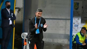Marinos Ouzounidis, mânios după umilinţa Universității Craiova în Albania: „Nu-mi vine să cred, în cupele europene nu poţi juca astfel!”