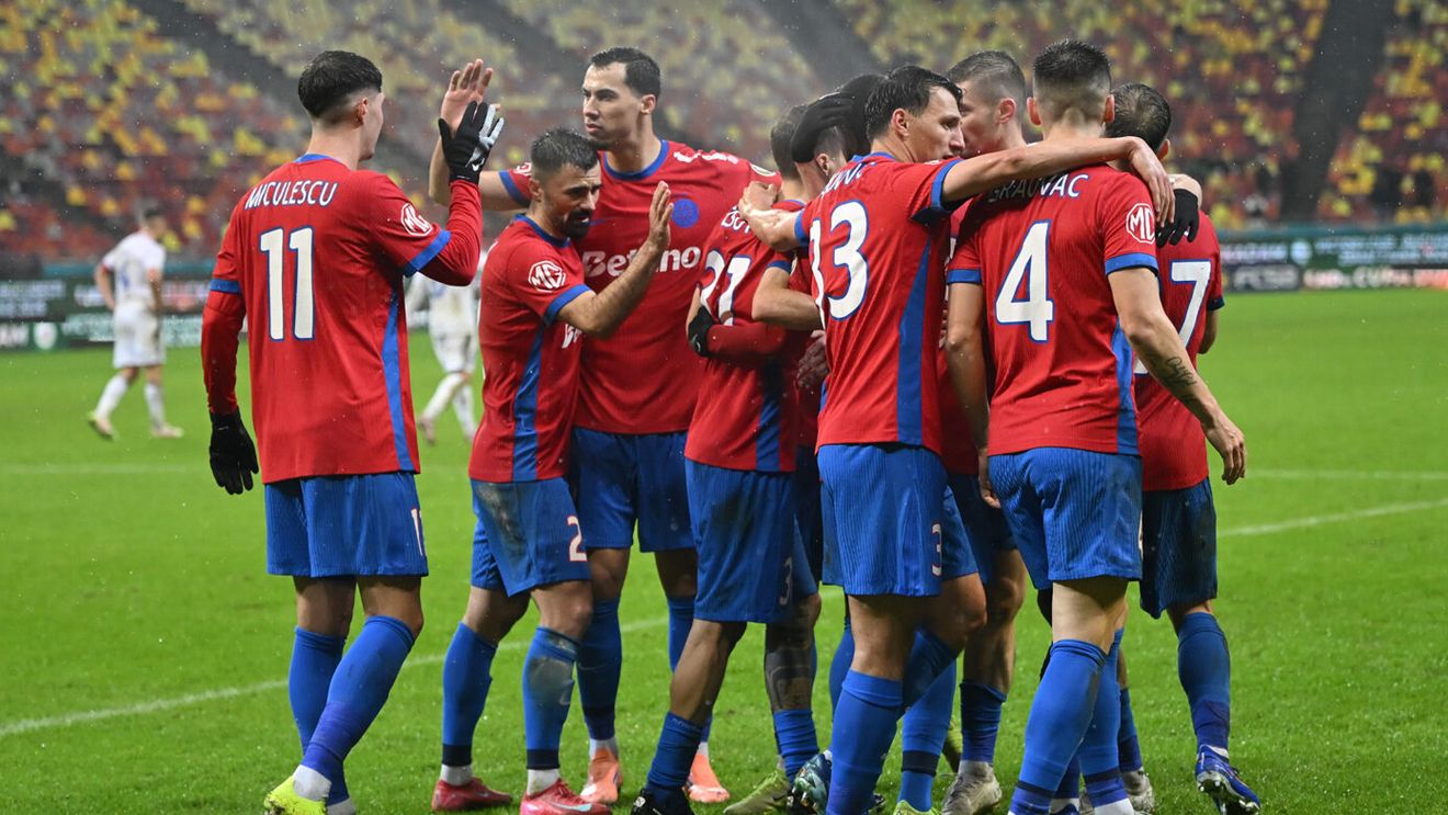 FCSB - FC Botoșani 2-1, în etapa 25 din Superliga. Campioana se apropie, din nou, la două puncte de play-off