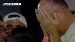 Reacția lui Dan Șucu după ce fiul său, Andrei, a marcat la debutul pe Giulești în Rapid – FC Argeș!