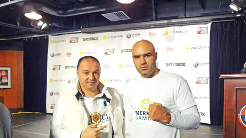 Visul american trece prin Craiova!** Bogdan Dinu se încadrează perfect în tiparul boxerului de elită la categoria grea