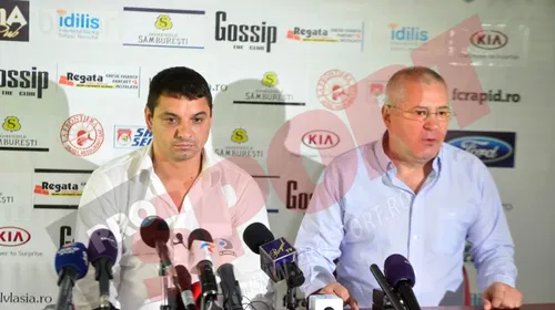 Iulian Roșu, Sebastian Cojocnean și Nicolae Vasile au semnat contracte cu Rapid